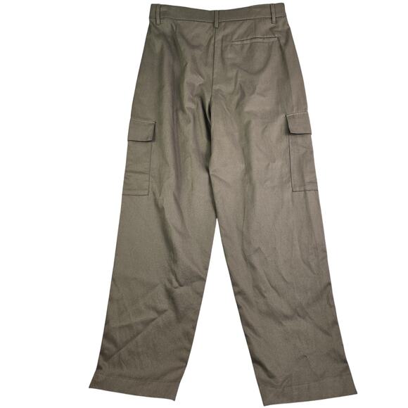 Old Navy Taylor Straight Trouser Cargo Pants Women Medium 30x30 Boho Casual Y2K - Picture 4 of 12